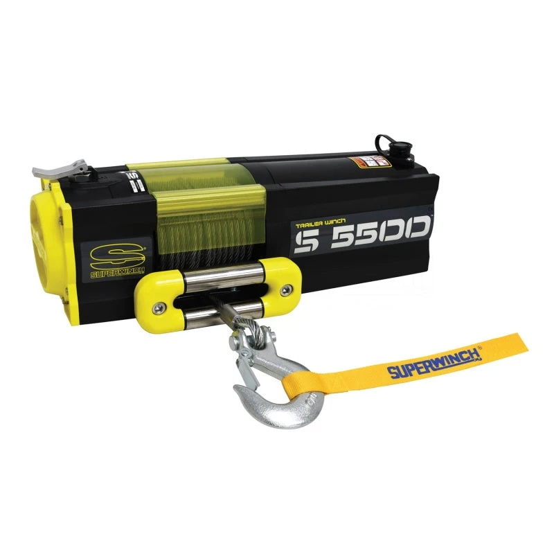 Superwinch 5500 LBS 12V DC 7/32in X 60ft Steel Rope S5500 Winch 4 Superwinch 5500 LBS 12V DC 7/32in X 60ft Steel Rope S5500 Winch - Image 2