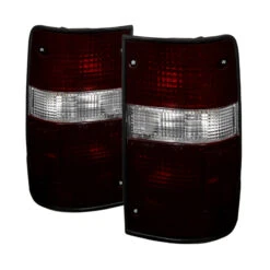 Spyder Xtune Toyota Pickup 89-95 OEM Style Tail Lights Red Smoked ALT-JH-TP89-OE-RSM