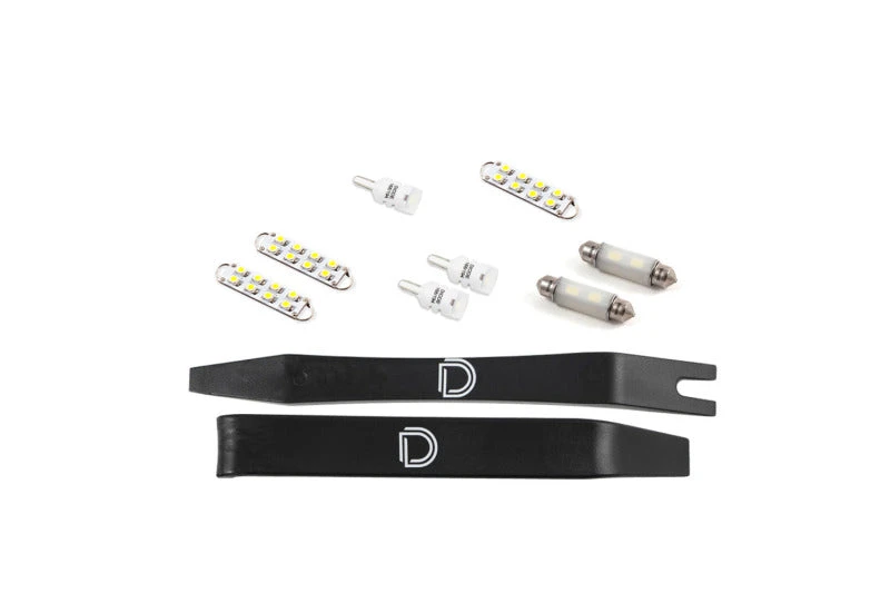 Diode Dynamics 09-14 Dodge Challenger Interior LED Kit Cool White Stage 1 3 Diode Dynamics 09-14 Dodge Challenger Interior LED Kit Cool White Stage 1