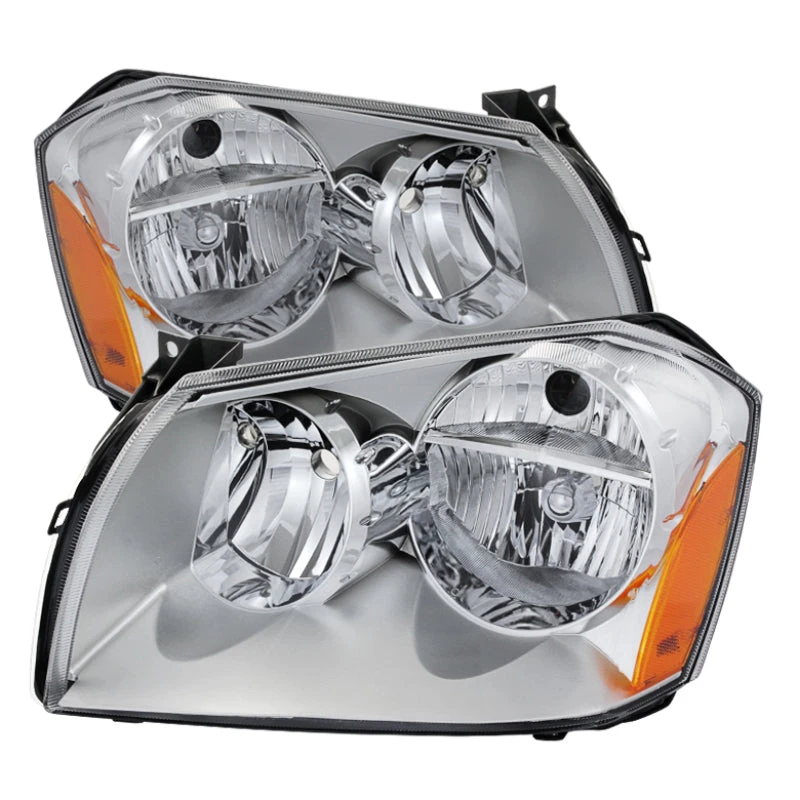 Spyder Xtune Dodge Magnum 05-07 Crystal Headlights Chrome HD-JH-DMAG05-AM-C 3 Spyder Xtune Dodge Magnum 05-07 Crystal Headlights Chrome HD-JH-DMAG05-AM-C