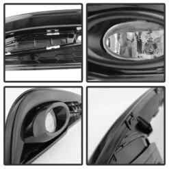 Spyder Honda Civic 2013-2014 4dr OEM Fog Light W/Switch Clear FL-HC2013-4D-C -Esptruck Shop 9feb2db10bbcf1c043277e6db5f2bc71