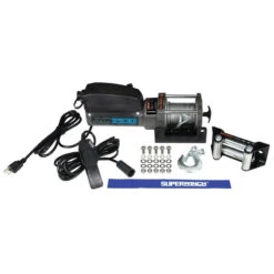 Superwinch 1,500 Lbs. 1.1 HP 120V AC 1/8 In X 35ft. Wire Rope - Gray Wrinkle 15 Superwinch 1,500 Lbs. 1.1 HP 120V AC 1/8 In X 35ft. Wire Rope - Gray Wrinkle -Esptruck Shop 9ff336805da079c97af72076a55b3f55