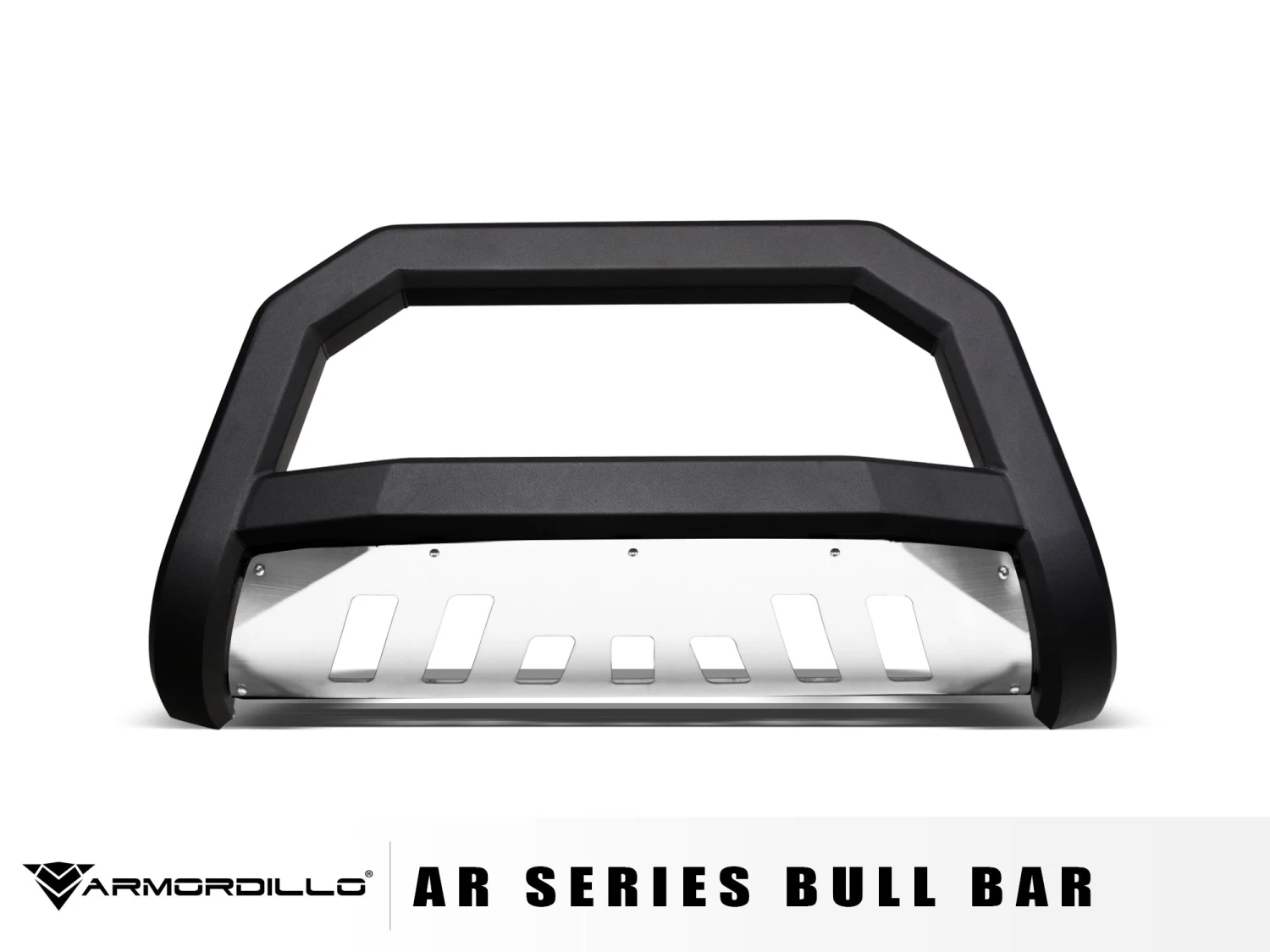 Armordillo 2001-2007 Toyota Sequoia AR Series Bull Bar - Matte Black W/Aluminum Skid Plate 3 Armordillo 2001-2007 Toyota Sequoia AR Series Bull Bar - Matte Black W/Aluminum Skid Plate