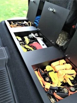 2014-2021 Toyota Tundra CrewMax Under Seat Lockable 3 Compartment Storage -Esptruck Shop L3CompartmentMetalTundraStorageUSSCM 01for2014 2021 900af809 c401 4a7f 8f87 d9fe6f12bbec