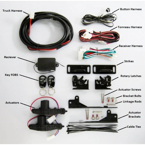 Pop & Lock Tonneau Cover Tailgate Lock Assembly 3 Pop & Lock Tonneau Cover Tailgate Lock Assembly