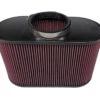 JLT Intake Replacement Filter 4 Inch X 12 Inch Oval (No Hole) S&B -Esptruck Shop SBAFO412NH R BKJF