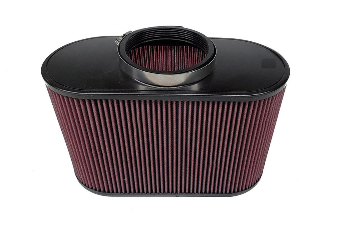 JLT Intake Replacement Filter 4 Inch X 12 Inch Oval (No Hole) S&B 3 JLT Intake Replacement Filter 4 Inch X 12 Inch Oval (No Hole) S&B