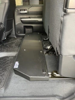 2014-2021 Toyota Tundra CrewMax Under Seat Long Box Lockable Storage 17 2014-2021 Toyota Tundra CrewMax Under Seat Long Box Lockable Storage -Esptruck Shop TundraLongBoxExampleafter