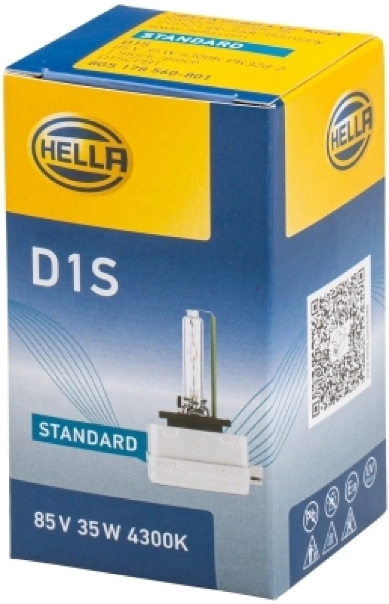 Hella Xenon D1S Bulb PK32d-2 85V 35W 4300k 3 Hella Xenon D1S Bulb PK32d-2 85V 35W 4300k