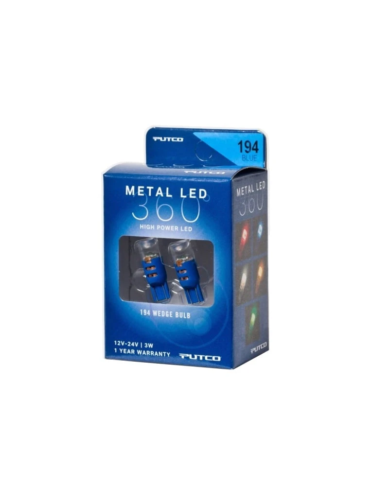 Putco 194 - Blue Metal 360 LED 3 Putco 194 - Blue Metal 360 LED