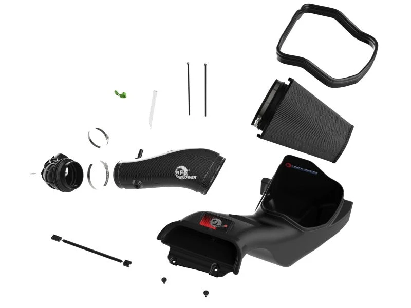 AFe 23-24 Ford F150 Raptor R V8 5.2L Supercharged Track Series Air Intake W/ Black PDS Filter 10 AFe 23-24 Ford F150 Raptor R V8 5.2L Supercharged Track Series Air Intake W/ Black PDS Filter - Image 8