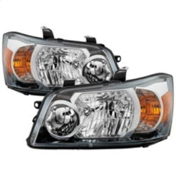 Spyder Xtune Toyota Highlander 04-06 (Non Hybrid Models) OEM Style Headlights Chrome HD-JH-THIGH04-AM-C