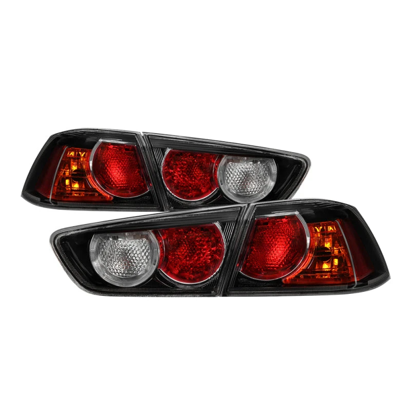 Spyder XTune Mitsubishi Lancer 08-15 OE Style Tail Lights - Black ALT-JH-MLEVO08-OE-BK 3 Spyder XTune Mitsubishi Lancer 08-15 OE Style Tail Lights - Black ALT-JH-MLEVO08-OE-BK