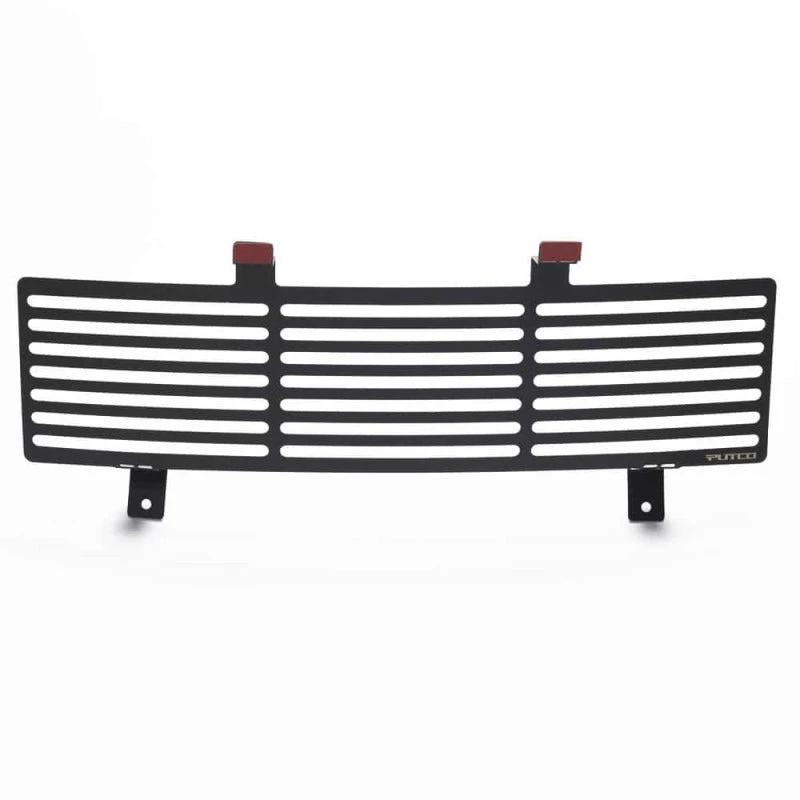 Putco 11-16 Ford SuperDuty - Stainless Steel Black Bar Design Bumper Grille Inserts 3 Putco 11-16 Ford SuperDuty - Stainless Steel Black Bar Design Bumper Grille Inserts