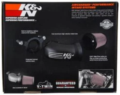 K&N Harley Davidson Touring Models Performance Air Intake System Silver -Esptruck Shop a6ece14b50869bb5d7a60794b274efef