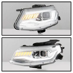 Spyder Chevy Camaro 16-18 Halogen Model Projector Headlights Chrome PRO-YD-CCAM16HALSI-SEQ-C -Esptruck Shop a908be05129e6172814815d10315d81d