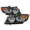 Spyder BMW E90 3-Series 06-08 4DR Headlights - Halogen Model Only - Black PRO-YD-BMWE9005V2-AM-BK -Esptruck Shop a99219f9944baa9073528876a690987c