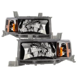 Spyder XTune Scion XB 04-06 OEM Style Headlights - Black HD-JH-SXB04-AM-BK