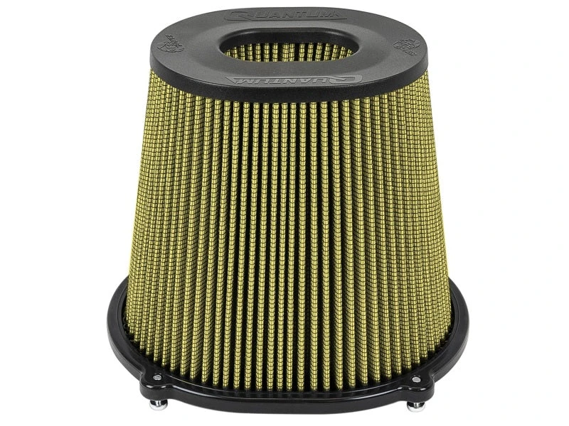 AFe Quantum Pro-Guard 7 Air Filter Inverted Top - 5in Flange X 8in Height - Oiled PG7 3 AFe Quantum Pro-Guard 7 Air Filter Inverted Top - 5in Flange X 8in Height - Oiled PG7