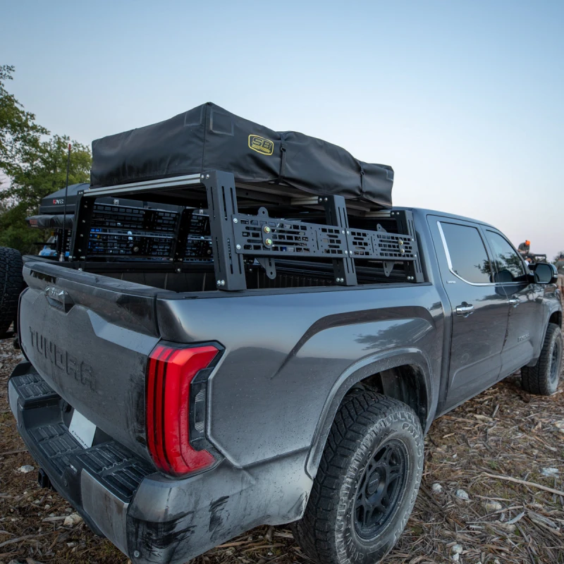 Cali Raised 2022+ Toyota Tundra Overland Bed Rack - Low Profile Rack 3 Cali Raised 2022+ Toyota Tundra Overland Bed Rack - Low Profile Rack