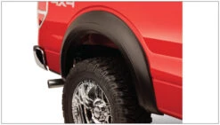 Bushwacker 87-91 Ford Bronco Extend-A-Fender Style Flares 2pc - Black -Esptruck Shop ae11a391e36768e025eb6223cef24251