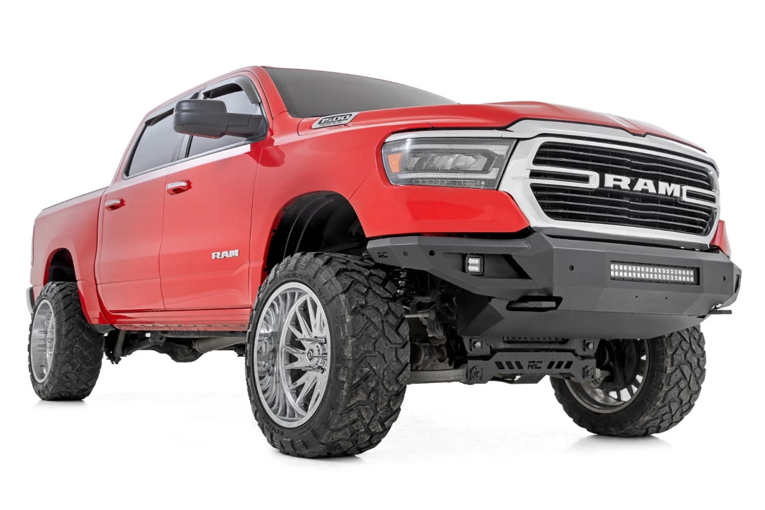 Front Bumper W Skid Plate & Tow Hooks - Ram 1500 (19-23) 5 Front Bumper W Skid Plate & Tow Hooks - Ram 1500 (19-23) - Image 3