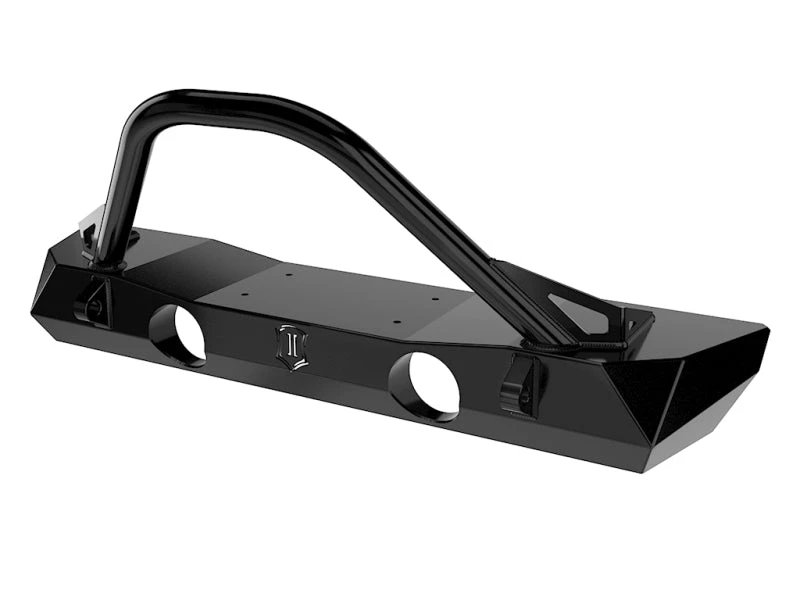 ICON 07-18 Jeep Wrangler JK Pro Series Front Bumper W/Bar/Tabs 4 ICON 07-18 Jeep Wrangler JK Pro Series Front Bumper W/Bar/Tabs - Image 2