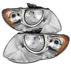 Spyder Xtune Chrysler Town & Country 05-07 Crystal Headlights Chrome HD-JH-CHRTC05-AM-C