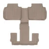 WeatherTech GMC Acadia Rear FloorLiner - Tan (2nd Row Bucket Seats Only) -Esptruck Shop b34fd28493b8c1bd0824df7debd95d21