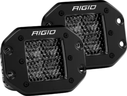 Rigid Industries D Series PRO Midnight Edition - Spot - Diffused - Pair -Esptruck Shop b436b1600ffc5efa6918cad6bfea3256
