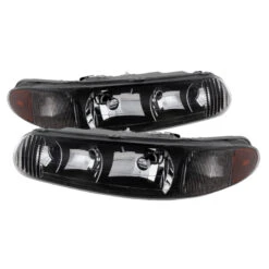 Spyder Xtune Buick Century 97-05 Regal 97-04 Crystal Headlights Black HD-JH-BUCEN97-AM-BK