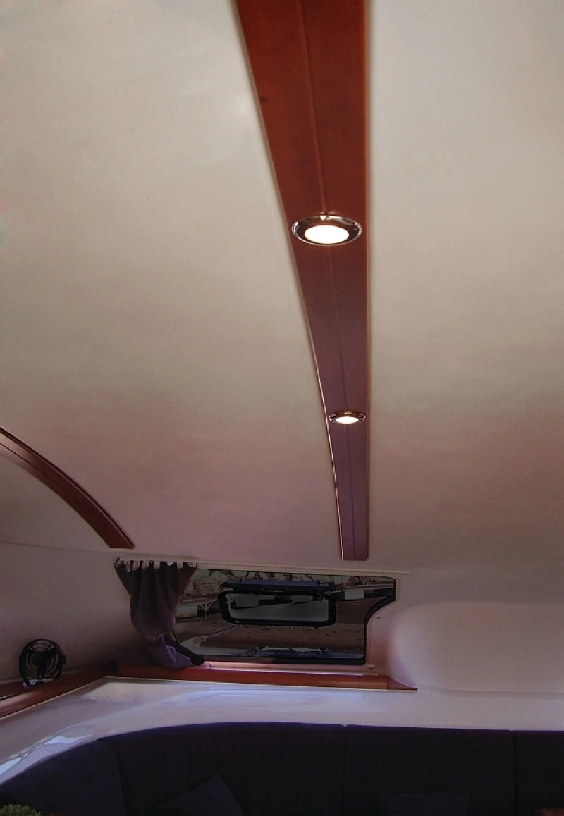 Hella 0500 Series Slim Line White 12V DC Round Soft LED Courtesy Light W/ White Plastic Rim 13 Hella 0500 Series Slim Line White 12V DC Round Soft LED Courtesy Light W/ White Plastic Rim - Image 11