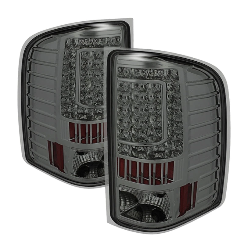 Spyder Xtune Chevy Silverado 07-13 LED Tail Lights Smoke ALT-ON-CS07-LED-SM 3 Spyder Xtune Chevy Silverado 07-13 LED Tail Lights Smoke ALT-ON-CS07-LED-SM