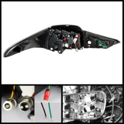 Spyder Hyundai Elantra 11-13 Light Bar LED Tail Lights Black ALT-YD-HYELAN11-LED-BK -Esptruck Shop ba05be11f7e459a172908ba7e98b137a