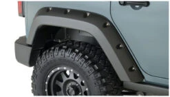 Bushwacker 07-18 Jeep Wrangler Unlimited Pocket Style Flares 2pc 4-Door Sport Utility Only - Black -Esptruck Shop bb08b4c6d8ed6682e320ed36cef8851f