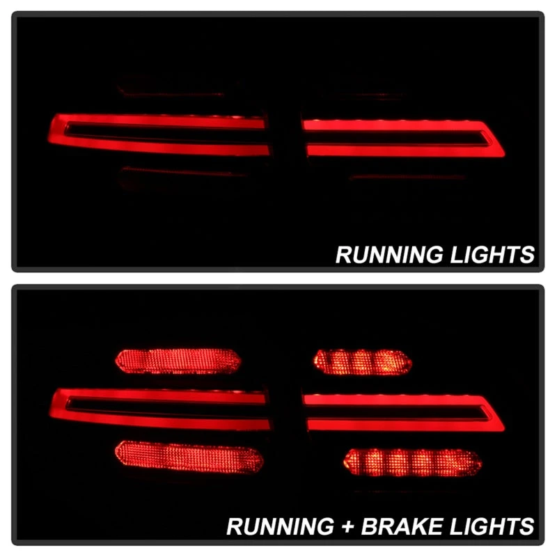 Spyder Porsche Cayenne 958 11-14 LED Tail Lights - Sequential Signal - Red Smoke 12 Spyder Porsche Cayenne 958 11-14 LED Tail Lights - Sequential Signal - Red Smoke - Image 10