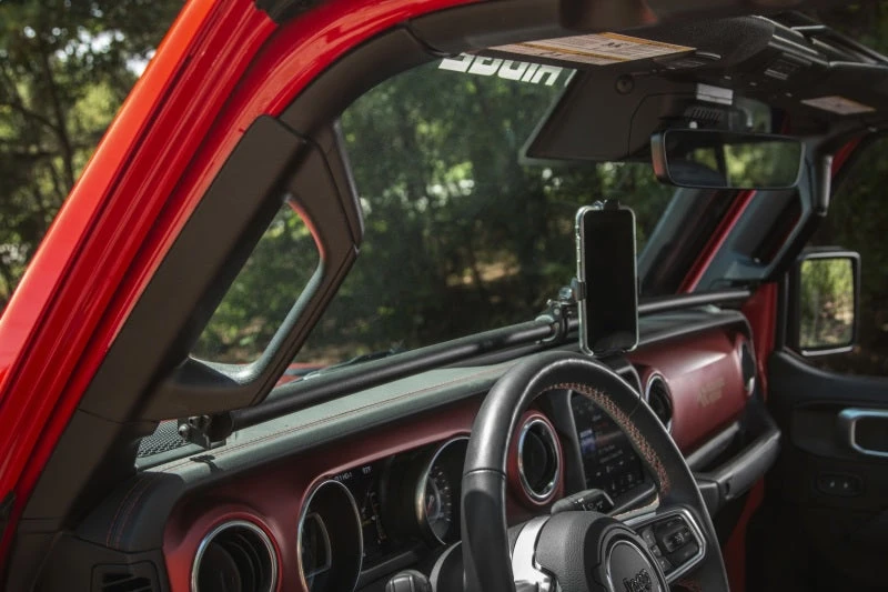 Rugged Ridge Jeep Wrangler/Gladiator (JL/JT) Dash Bar - Black 3 Rugged Ridge Jeep Wrangler/Gladiator (JL/JT) Dash Bar - Black