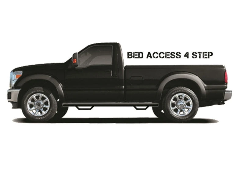N-Fab Nerf Step 19-20 Chevy/GMC 1500 Regular Cab 6.5ft Bed - Bed Access - Tex. Black 4 N-Fab Nerf Step 19-20 Chevy/GMC 1500 Regular Cab 6.5ft Bed - Bed Access - Tex. Black - Image 2