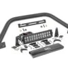 Safari Bar - 12 In. LED Light Bar - Black - Dual Row - OE Modular Steel - Ford Bronco (21-23) -Esptruck Shop bronco safari bar and 12in dual row 51118