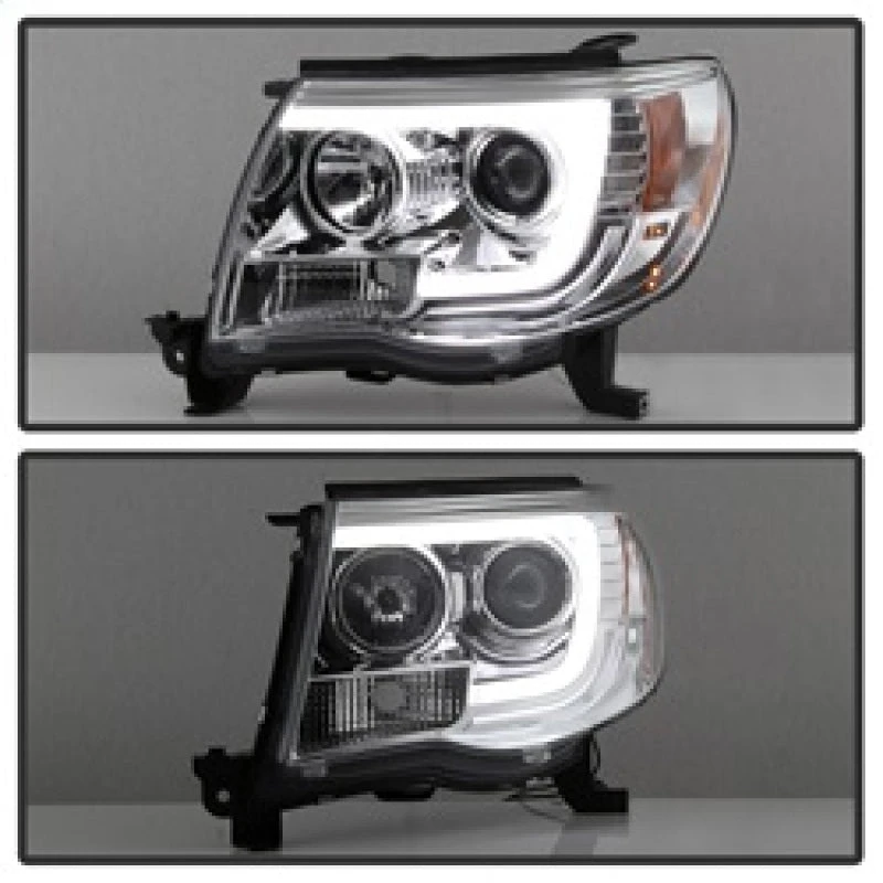 Spyder Toyota Tacoma 05-11 Projector Headlights - Light Bar DRL - Chrome PRO-YD-TT05V2-LB-C 20 Spyder Toyota Tacoma 05-11 Projector Headlights - Light Bar DRL - Chrome PRO-YD-TT05V2-LB-C - Image 18