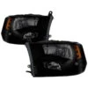 Spyder XTune Dodge Ram 1500 09-17 (Non-LED) OEM Style Headlights - Black Smoked HD-JH-DR09-QU-BSM -Esptruck Shop c2bb3bd2e3ef87dfe02a927458a007ee