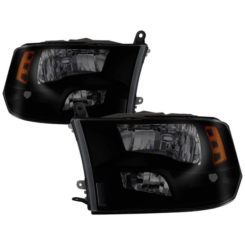 Spyder XTune Dodge Ram 1500 09-17 (Non-LED) OEM Style Headlights - Black Smoked HD-JH-DR09-QU-BSM 3 Spyder XTune Dodge Ram 1500 09-17 (Non-LED) OEM Style Headlights - Black Smoked HD-JH-DR09-QU-BSM