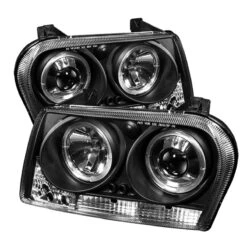 Spyder Chrysler 300 09-10 Projector Headlights LED Halo LED Blk (Not Included) PRO-YD-C309-HL-BK -Esptruck Shop c365aab3b1a4cf522fa2fc0226c318fd
