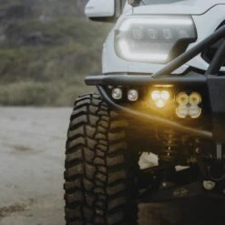 KC HiLiTES FLEX ERA 3 Dual Mode SAE Fog Lights - 2-Light Master Kit For Toyota Aftermarket Bumper -Esptruck Shop c385176b99f53a99fbfeeb4964295b5a