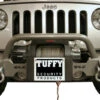 Tuffy Flip-up License Plate Holder For Winch Roller Fairlead 01Black