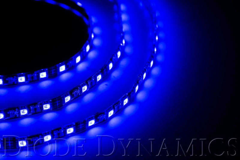Diode Dynamics LED Strip Lights - Blue 50cm Strip SMD30 WP 3 Diode Dynamics LED Strip Lights - Blue 50cm Strip SMD30 WP
