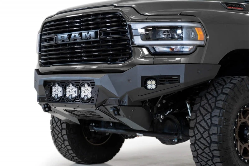 Addictive Desert Designs 19-21 Ram 2500/3500 Bomber HD Front Bumper (Baja Designs LP6 Mounts) 4 Addictive Desert Designs 19-21 Ram 2500/3500 Bomber HD Front Bumper (Baja Designs LP6 Mounts) - Image 2