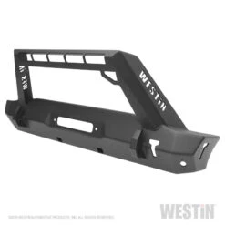 Westin 18+ Jeep Wrangler JL Stubby Front Bumper - Textured Black -Esptruck Shop c52777e6e8e8b57d28e45f5c87115928