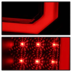 Spyder 07-13 Toyota Tundra V2 Light Bar LED Tail Lights - Smoke ALT-YD-TTU07V2-LB-BSM -Esptruck Shop c6727758ae1cd11569be7aa09d0a7a42