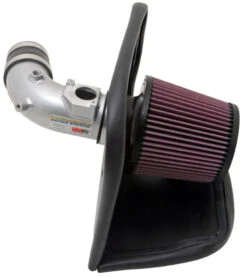 K&N Mazdaspeed3 L4-2.3L Silver Typhoon Short Ram Intake